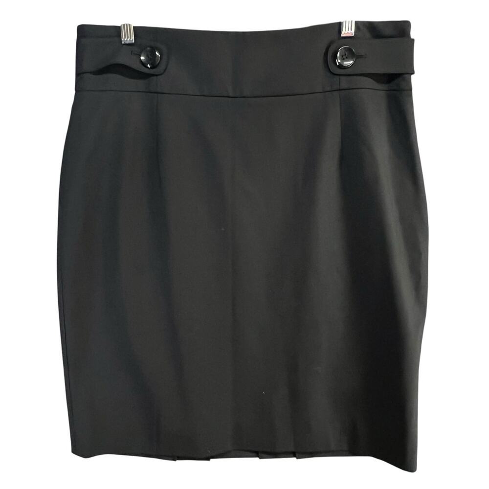 Classiques Entier Pencil Skirt Women 16 Black Wool Blend Lined Office Career NEW